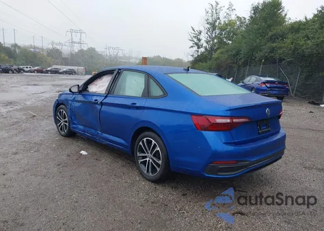 2023 Volkswagen Jetta 1.5T Sport из США, поврежденный, VIN 3VWBM7BU9PM056559